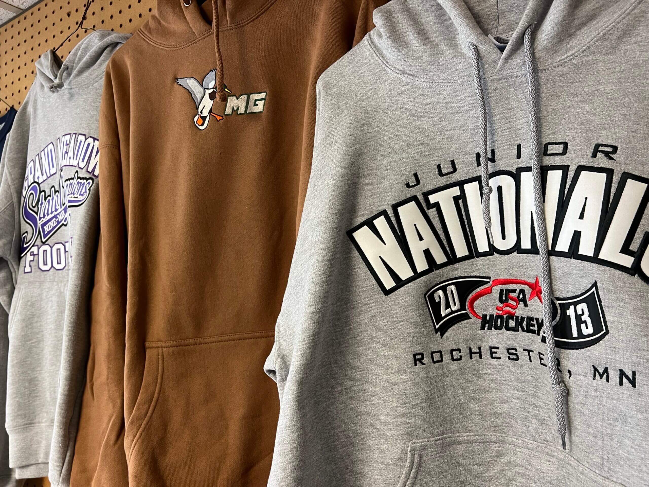 Embroidery services in Rochester Minnesota